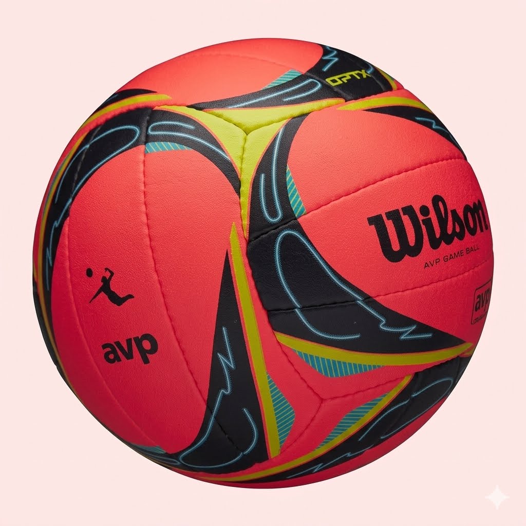 # SBM Wilson AVP GRX Grass Volleyball – Official Size Professional Outdoor Game Ball
