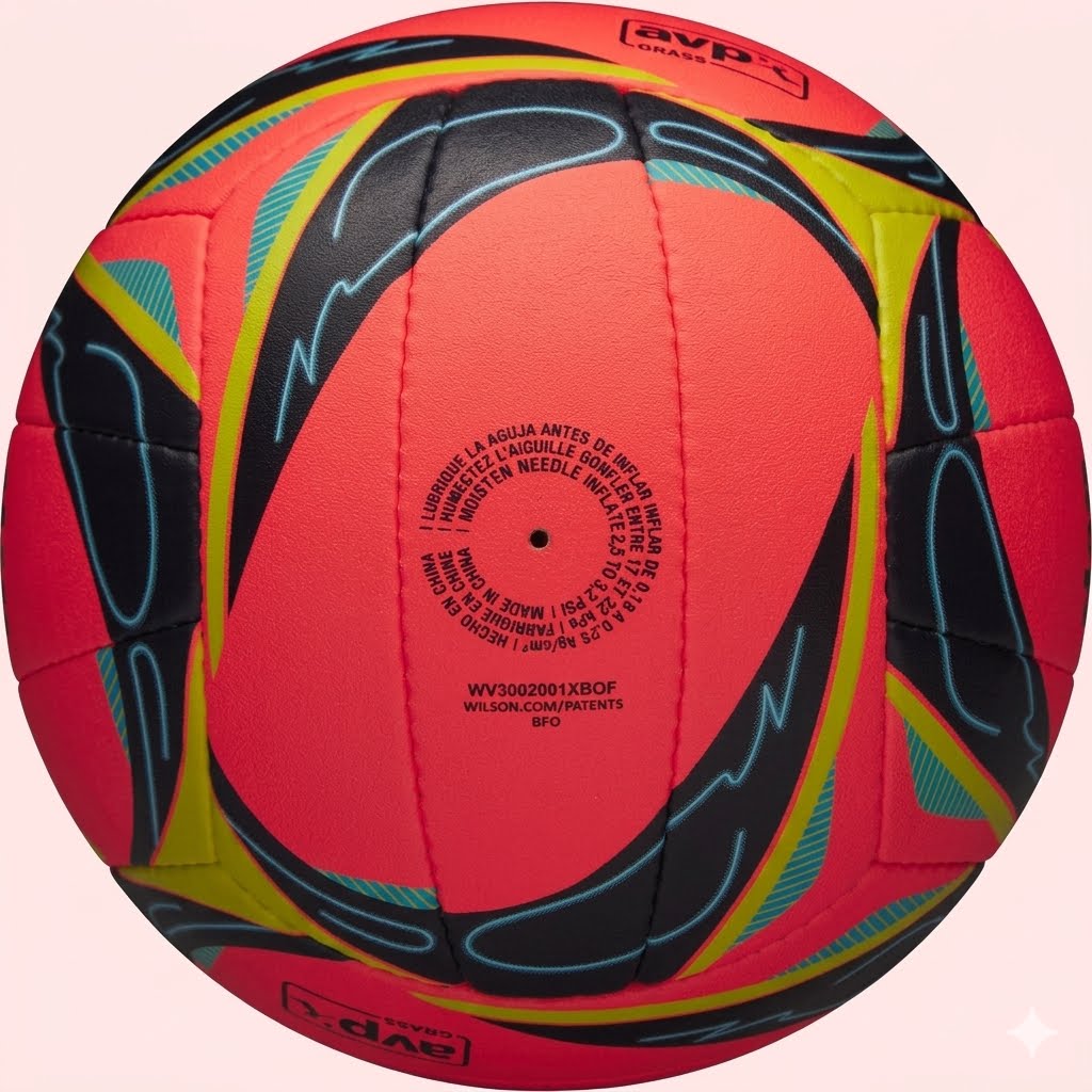 # SBM Wilson AVP GRX Grass Volleyball – Official Size Professional Outdoor Game Ball
