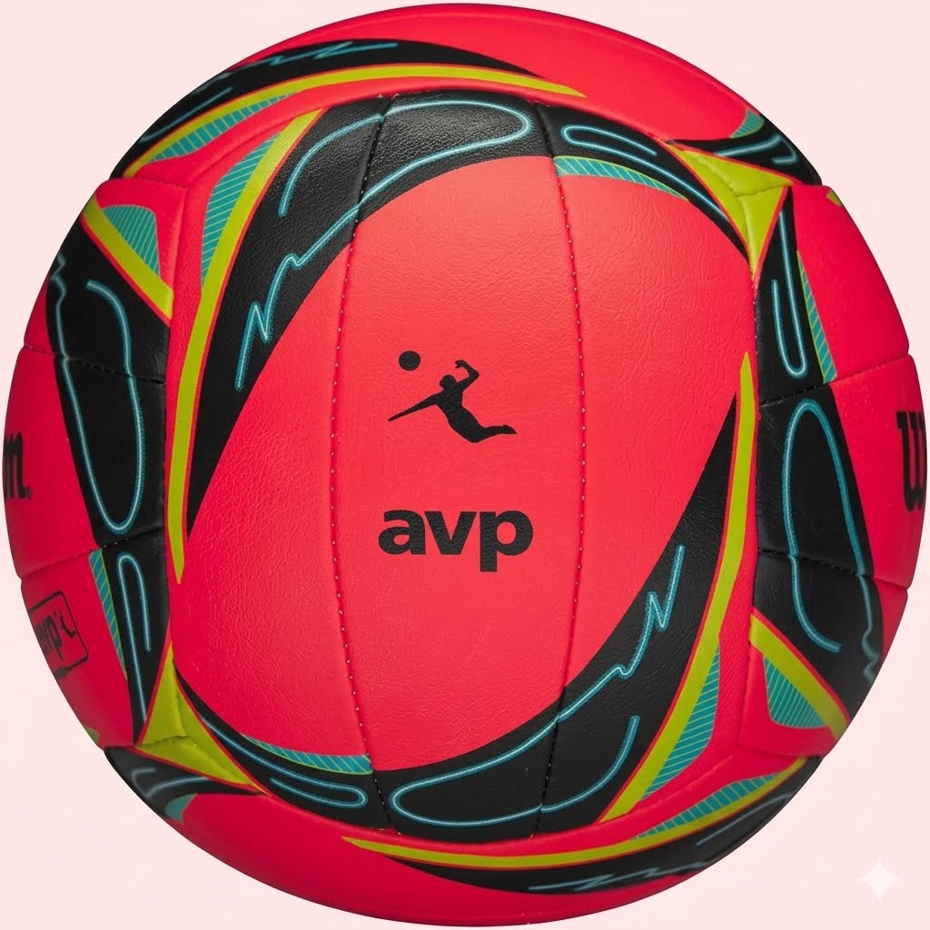 # SBM Wilson AVP GRX Grass Volleyball – Official Size Professional Outdoor Game Ball