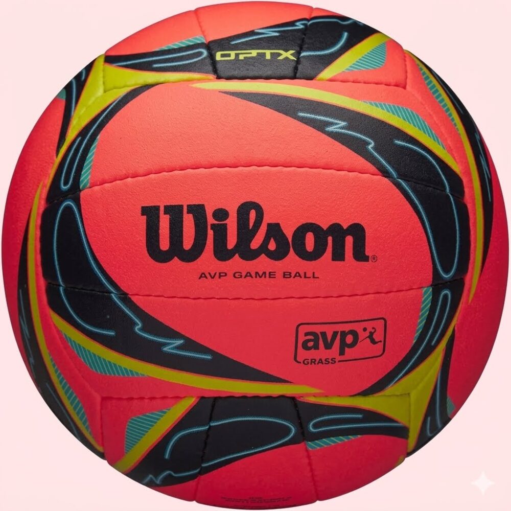 # SBM Wilson AVP GRX Grass Volleyball – Official Size Professional Outdoor Game Ball